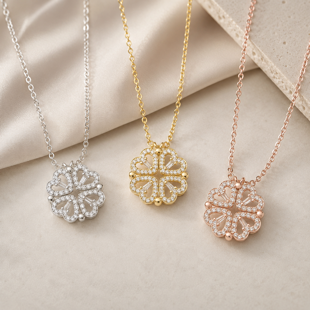 Four-Leaf Clover Necklace